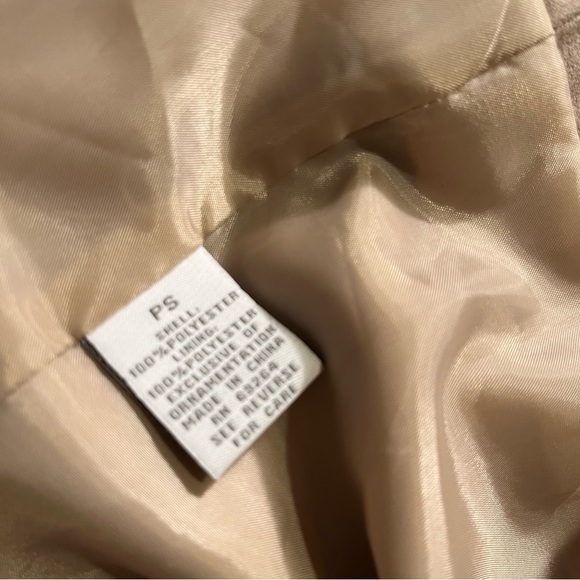 Tan suede-like jacket - Picture 4 of 4